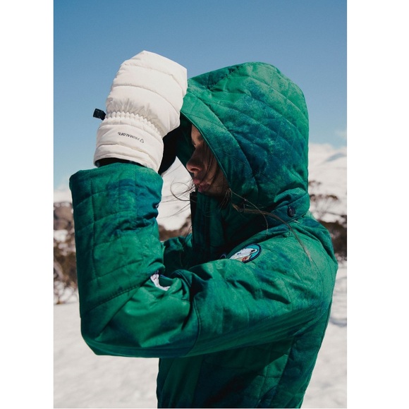 FP Movement All Prepped Patch Ski Suit Free People Jumpsuit Green Small NWT NEW - Picture 6 of 11